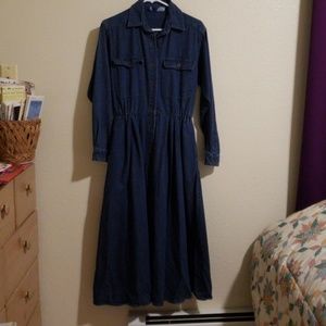 Vintage Denim Dress